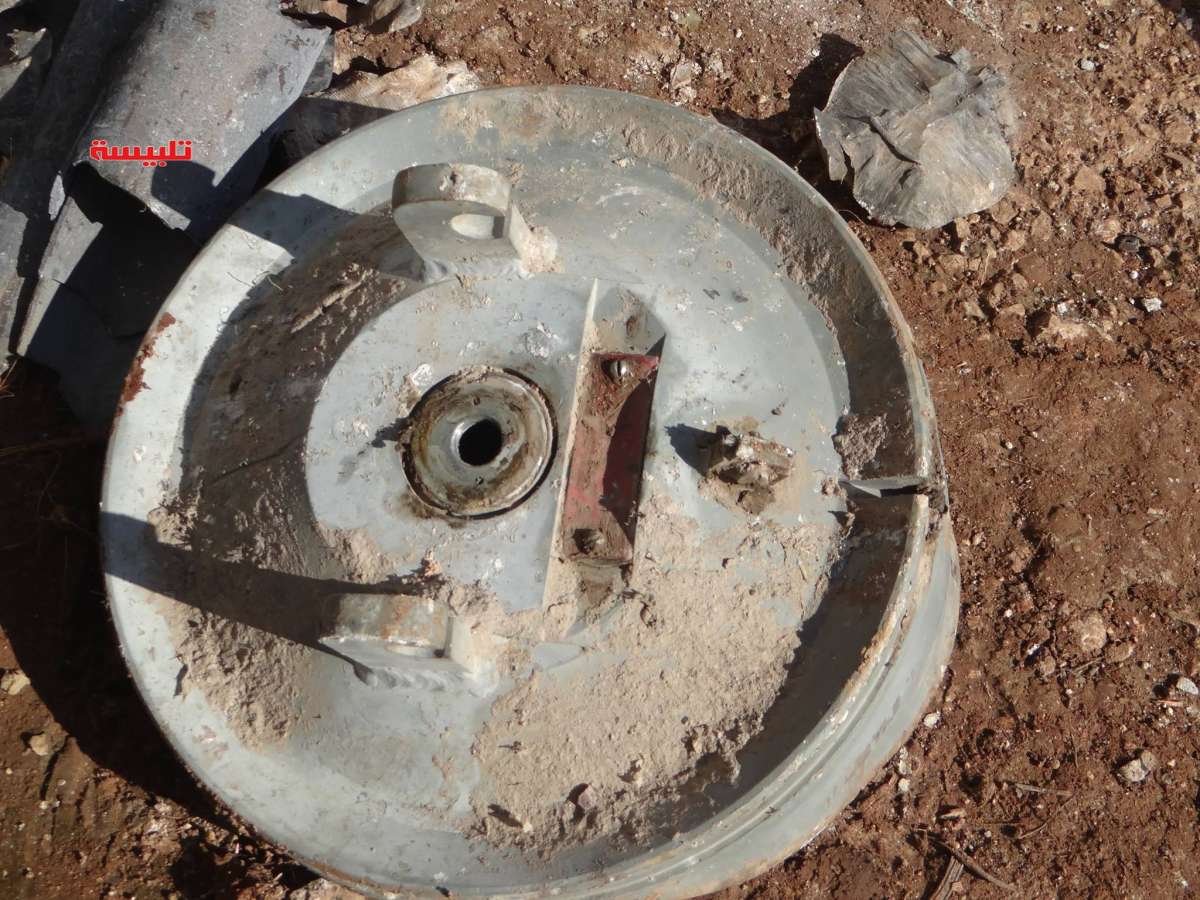 Cluster Bombs Used in Talbiseh, Homs, Match Type Seen at Russia’s Syrian Airbase