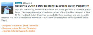 Six Takeaways from Today’s Dutch Safety Board MH17 Response