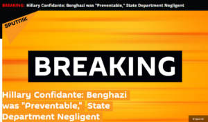 Russia Was Not Behind Donald Trump’s False Blumenthal-Benghazi Claim