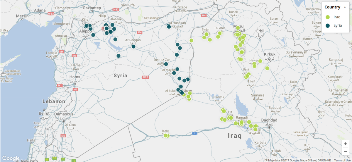 Crowdsourced Geolocation and Analysis of Coalition Airstrike Videos from Syria and Iraq
