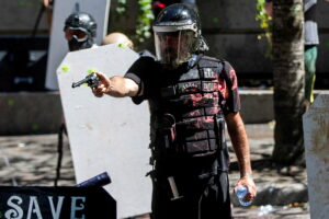 Bodycam Footage Shows Far-Right Figure Alan Swinney Preparing for Portland Violence