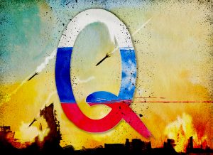 Russia’s QAnon Followers Can’t Make Up Their Minds About Ukraine