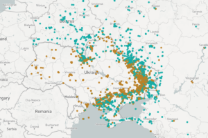 Over 500 Days of the Russia-Ukraine Monitor Map