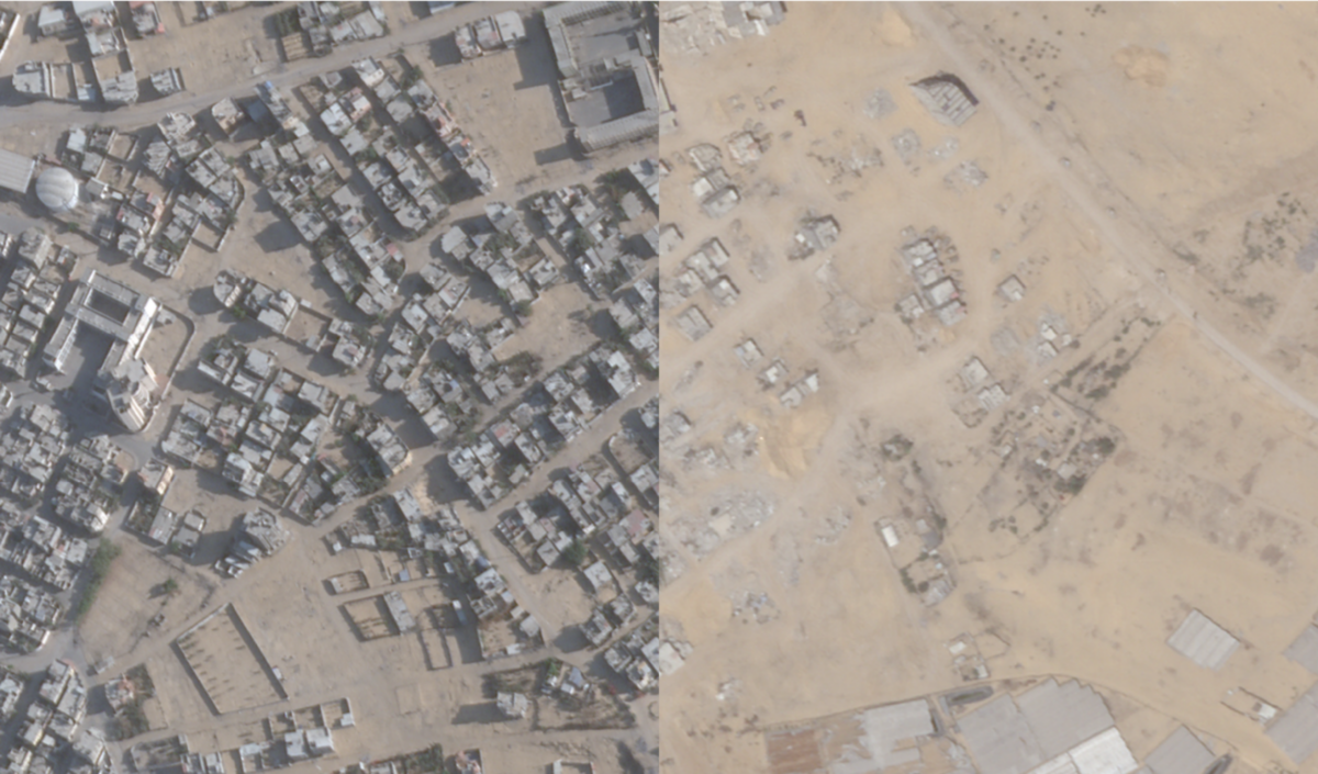 Satellite Imagery Shows Vast Destruction in Rafah